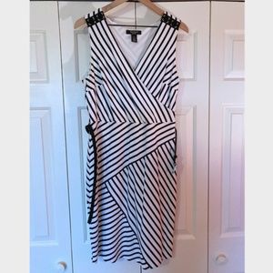 White House Black Market Striped Dress
